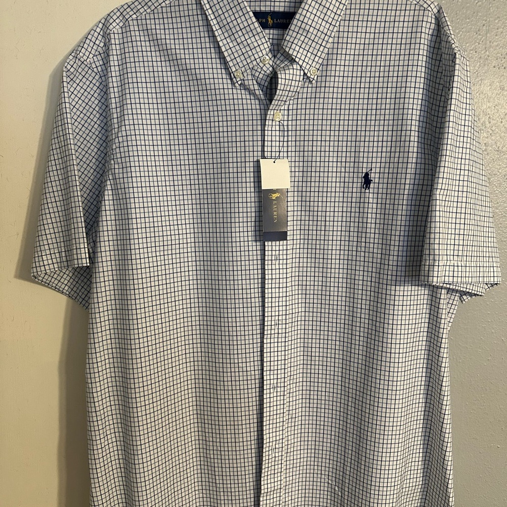 Button up polo shirt